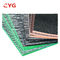 Fireproof HVAC Insulation Foam Aluminum Durable Panel Backed Glue B1 Grade Flammability