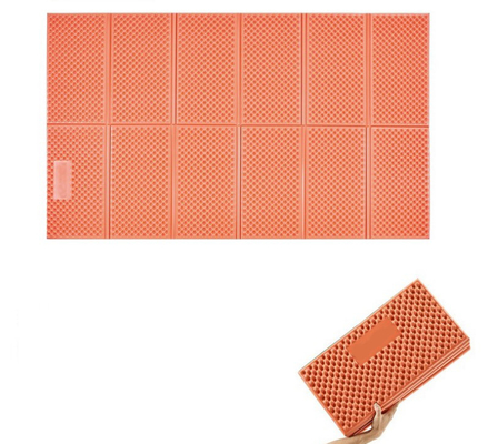 Waterproof Double Folding Sleep Mats Aluminum Film Closed cell Foam Sleeping Pad For Camping 2 Person