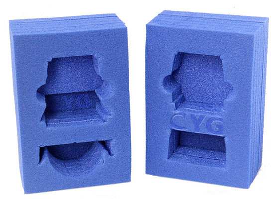 ESD Conductive Dissipative Anti Static Polyethylene Foam Tray Black Color