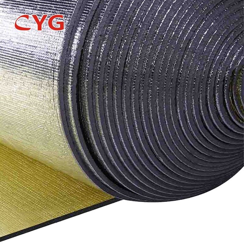 Self Adhesive Construction Heat Insulation Foam With Aluminium Foil One