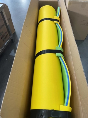 Customized Size Color Water Mat Floating Pad 3 Layer Tear Resistant XPE Foam with a Elastic Bungee Tether Floating Mat