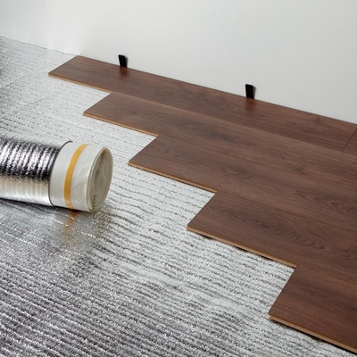 High density PE foam with Reflective Aluminium Foil on side Insulate Under Carpets Laminate or Vinyl