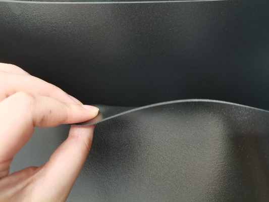 Embossed Patterns customized Acoustic Moistureproof 1mm IXPE foam pad backing for rigid core luxury vinyl flooring