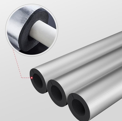 Greenthermal Foil XPE Foam Tube No-Clod For Pipes Insulation Oudtdoor Applleation