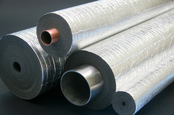 Greenthermal Foil XPE Foam Tube No-Clod For Pipes Insulation Oudtdoor Applleation