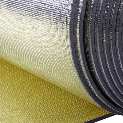 Xpe Foam With Aluminum Foil Polyethylene Wove Aluminum foil Backed XPE / IXPE Foam