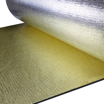 Xpe Foam With Aluminum Foil Polyethylene Wove Aluminum foil Backed XPE / IXPE Foam