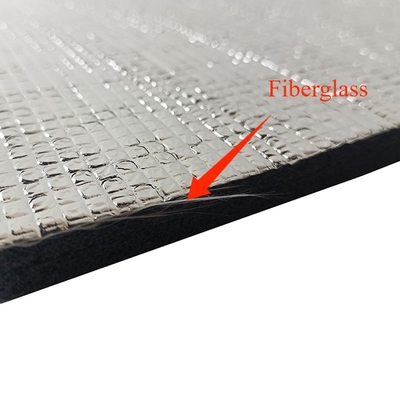 Fiberglass Aluminum Foil XPE Foam Flame Retardant Self Adhesive HVAC Insulation Foam 5-25mm Thickness
