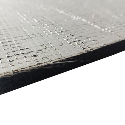 Heat Reflection Thermal Insulation Foam Waterproofing Aluminum Foil Composite Coated Fiberglass XLPE Foam