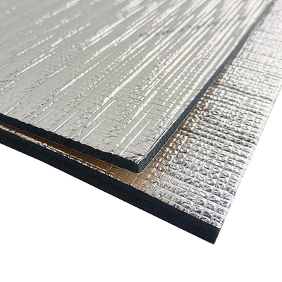 Heat Reflection Thermal Insulation Foam Waterproofing Aluminum Foil Composite Coated Fiberglass XLPE Foam