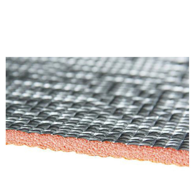 Adhesive One Side Foam With Foil Insulation Rolls Customised Matt Grey Foil Covered Polyolefin Foam Insulation