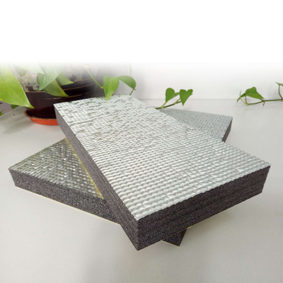 Silvery Closed Cell Cross linked Polyolefin Pipe Insulation Foam Rolls Polyethylene Thermal Insulation Foam Sheets