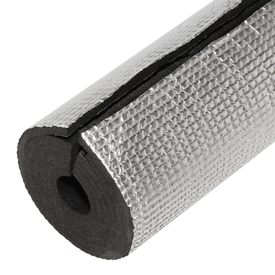 Silver Al Ixpe Fire Proof Pe Pipe Insulation duct work Insulation Material Xpe Foam With Aluminum Foil