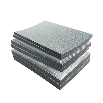HVAC insulation Adhesive Laminated Pe Foam XLPE DUCT INSULATION flexible polyethylene foam