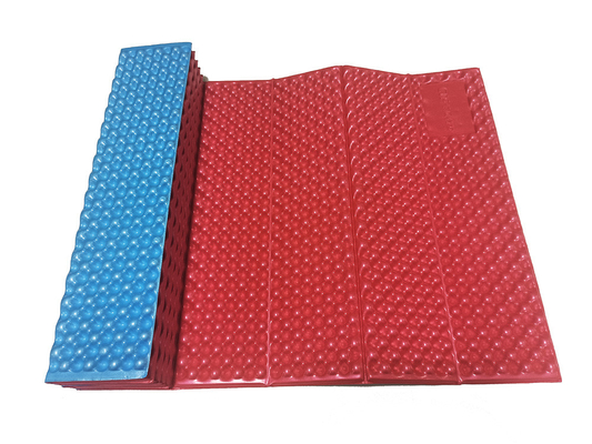 Stock Water Moisture Proof Outdoor Folding IXPE Foam Mats Accordion Type With Slastic Strap Compact Mattress