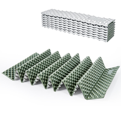 Portable Foam Sleeping Pad, Full Length Accordion Sleeping Mat for Camping & Hiking, Lightweight, Soft Compact Cushion