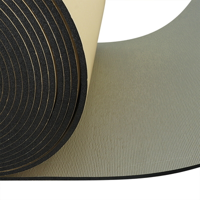 Fireproof HVAC Aluminum Backed Glue Cross Linked Polyethylene XPE Foam Insulation