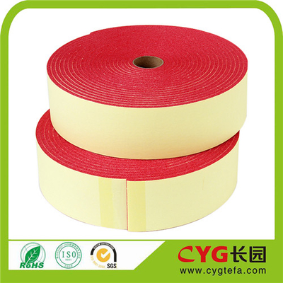 Closed Cell PE Foam Tape with Double Sided Adhesive | Crosslinked Polyethylene Mounting Tape for Automotive & Construction Use