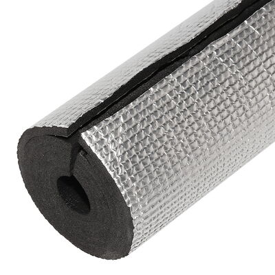 Aluminum Foil Coated XPE IXPE Foam Insulation Pipe Ideal for Chilled Water Pipe and Cooler Insulation Applications