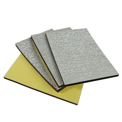 Heat Reflective Material Fireproof PE Foam Panal HVAC Insulation Foam