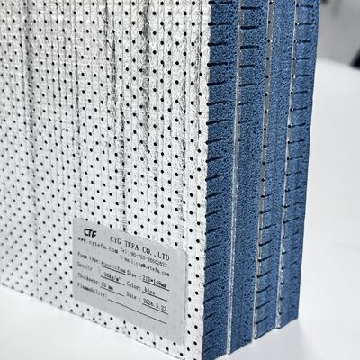 High Performance Semi-open cell polyolefin (PO) foam Acoustic Foam with Aluminum Foil and Adhesive PO