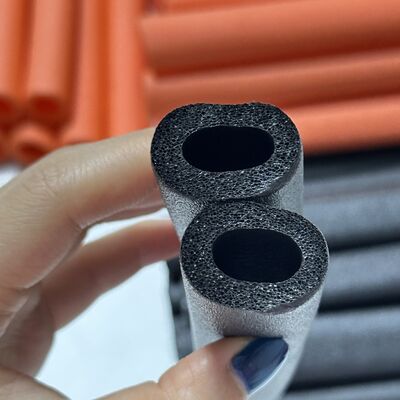High Performance IPO Seamless Cross Linked Polyolefin Foam Pipe Thermal Insulation for HVAC Duct Air Conditioning Welding Pipe and Kitchen Systems