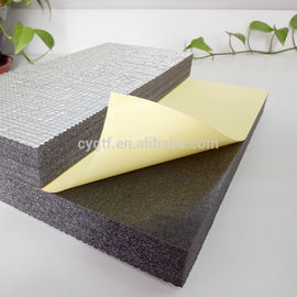 Insulation foam with aluminum foil