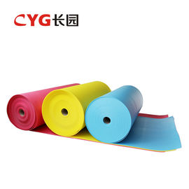 Shock resistant PE foam materials