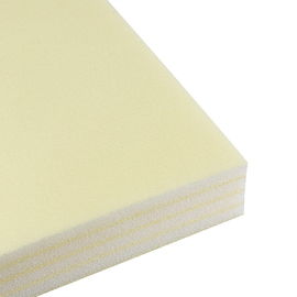 Customized Thermal Insulation Foam Low Density Laminated 2 lb Polyethylene Foam