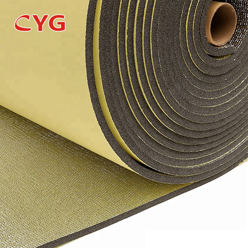 Self Adhesive Construction Heat Insulation Foam With Aluminium Foil One