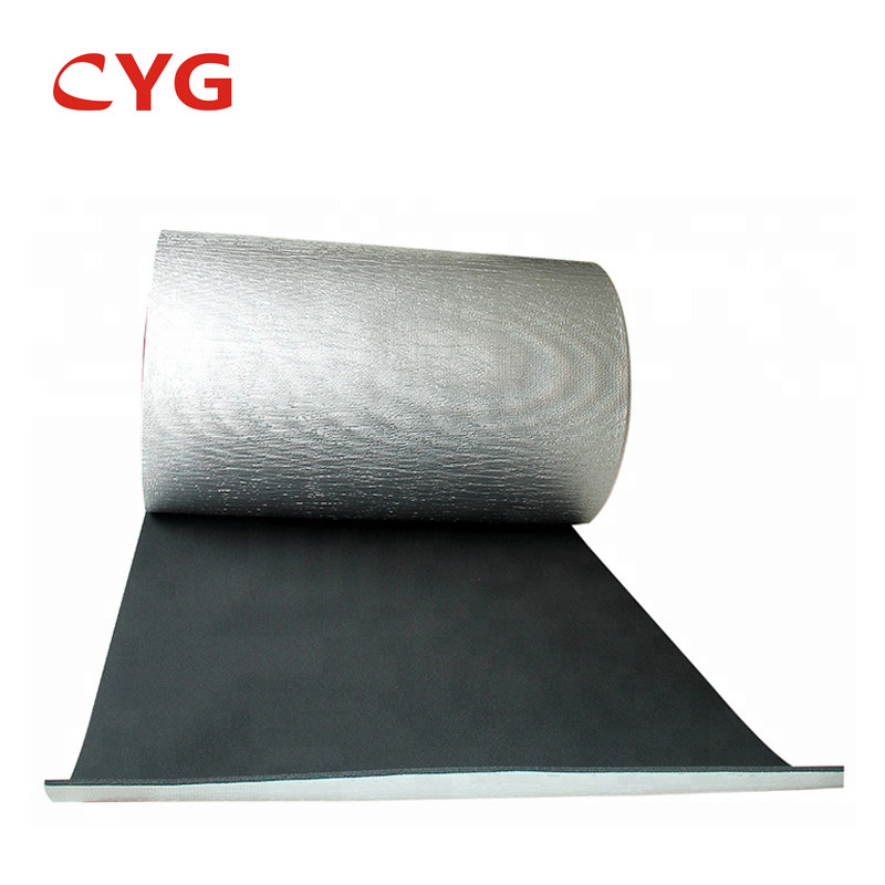 Ductwork Self Adhesive Insulation Foam , PE Building Insulation Foam