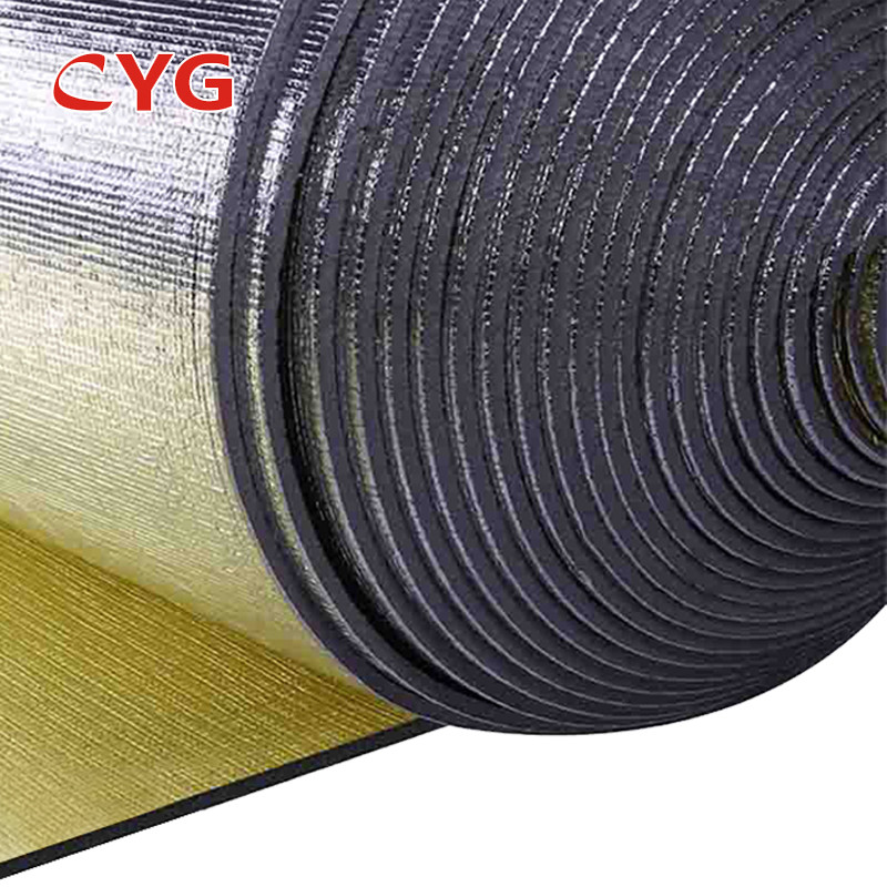 Aluminium Foil Pe Air Conditioner Pipe Insulation Foam Ldpe Material