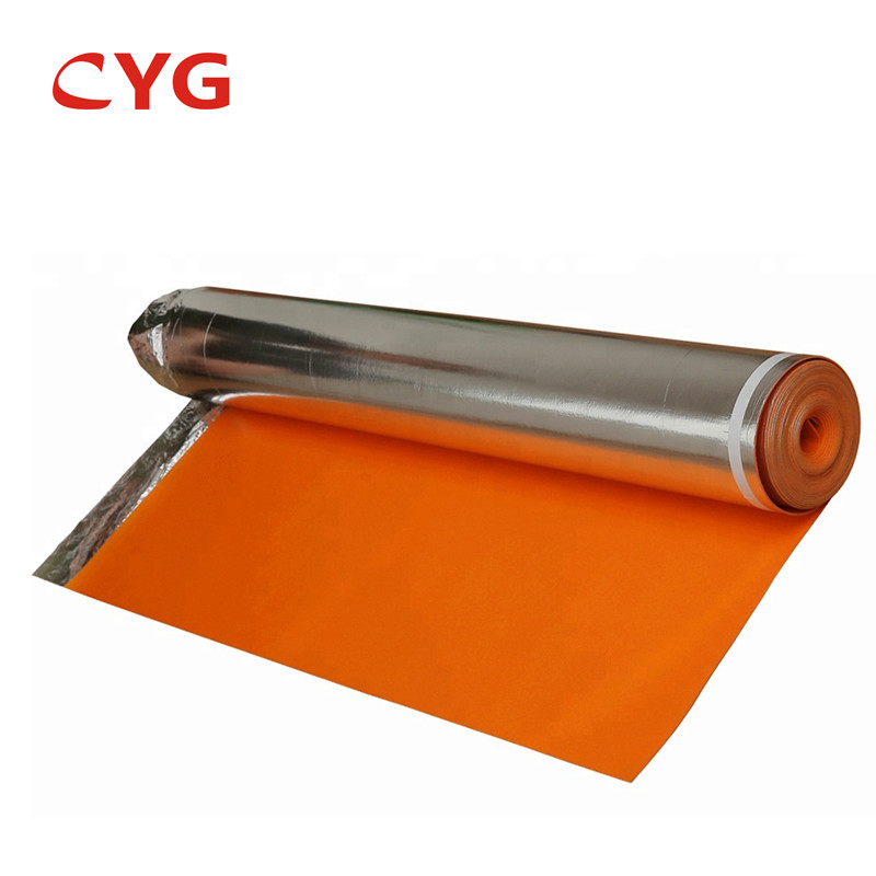 Adhesive Backed Fire Retardant Polyurethane Foam Crosslinked Heat