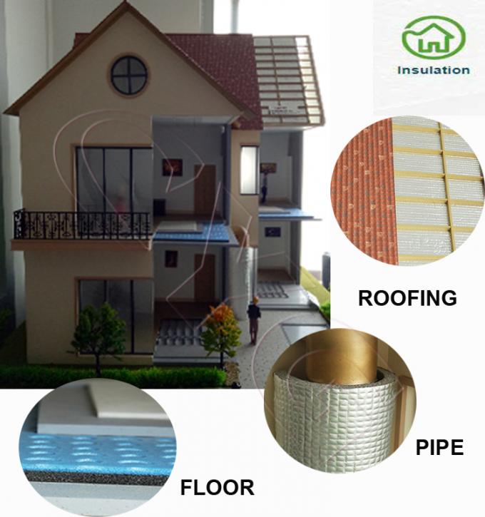 Roof Construction Heat Insulation Foam Xpe / Xlpe Cross Linked
