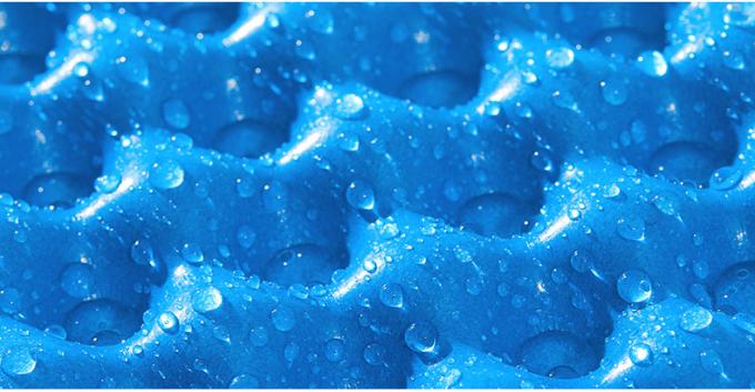 Wholesale Double Folding Sleep Mats White Aluminum Film Closed Cell IXPE XPE Foam Sleeping Pad for Waterproof Camping 2 Person 3