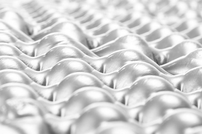 Wholesale Double Folding Sleep Mats White Aluminum Film Closed Cell IXPE XPE Foam Sleeping Pad for Waterproof Camping 2 Person 2