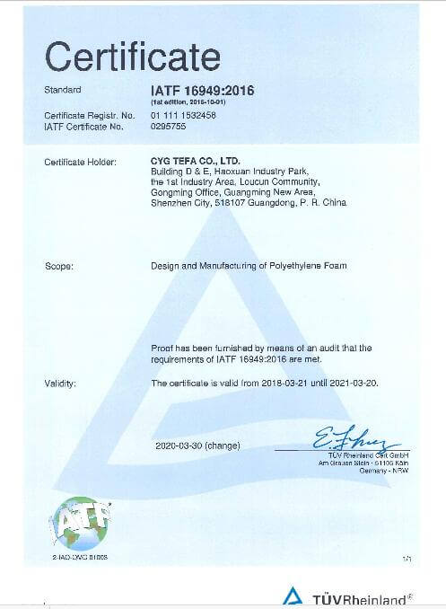 Crosslinked Closed Cell Polyolefin Foam | XPE / IXPE Thermal Insulation Sheet for Construction & HVAC 26