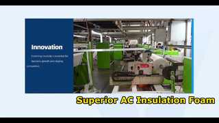 See Why Choose Cross Linked PE Air Conditioner Insulation Foam Good Rebound Capabilities